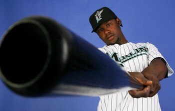 JUPITER, FL - FEBRUARY 22:  Hanley Ramirez #2 of the Florida Marlins poses during photo day at Roger Dean Stadium February 22, 2009 in Jupiter, Florida.  (Photo by Doug Benc/Getty Images)