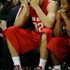 CORAL GABLES, FL - DECEMBER 02:  B.J. Mullens #32 of the Ohio State Buckeyes reacts on the bench late in the game against the Miami Hurricanes at BankUnited Center on December 2, 2008 in Coral Gables, Florida. Ohio State defeated Miami 73-68.  (Photo by D