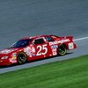 6 Feb 1999:  Wally Dallenbach #25 races his car in the pole qualifying heat during the Daytona 500 Speedweek at the Daytona International Speedway in Daytona, Florida. Mandatory Credit: Jamie Squire  /Allsport