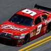 DAYTONA BEACH, FL - FEBRUARY 07:  Kasey Kahne, driver of the #9 Budweiser Dodge, drives during practice for the NASCAR Sprint Cup Series Daytona 500 at Daytona International Speedway on February 7, 2009 in Daytona Beach, Florida.  (Photo by Sam Greenwood/