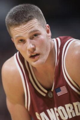 24 Nov 2001: Curtis Borchardt #2 of the Stanford Cardinals looks on during the game against the Purdue Boilermakers at the Conseco Fieldhouse in Indianapolis, Indiana. The Cardinals defeated the Boilermakers 78-62.Mandatory Credit:  Jonathan Daniel/Allspo