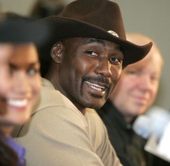 SALT LAKE CITY - FEBRUARY 13:  Karl Malone announces his retirement from playing NBA basketball on February 13, 2005 at the Delta Center in Salt Lake City, Utah. Malone played 19 years in the NBA, 18 with the Utah Jazz and his last year with the Los Angel