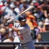 26 Jul 2001:  Infielder Albert Pujols #5 of the St. Louis Cardinals waits for the pitch during the National League game against the Chicago Cubs at Wrigley Field in Chicago, Illinois.  The Cardinals defeated the Cubs 3-1.  Mandatory Credit:  Jonathan Dani