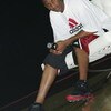 HONG KONG, CHINA - AUGUST 31:  NBA player Tracy McGrady of the Houston Rockets attends a ceremony to launch an Adidas shoe at his second visit to Hong Kong on August 31, 2006 in Hong Kong, China.  (Photo by MN Chan/Getty Images)