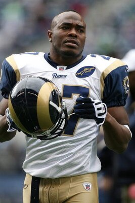 SEATTLE - SEPTEMBER 21:  Ricky Manning Jr. #27 of the St. Louis Rams looks on before the game against the Seattle Seahawks on September 21, 2008 at Qwest Field in Seattle, Washington. (Photo by Otto Greule Jr/Getty Images) 