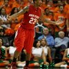 CORAL GABLES, FL - DECEMBER 02:  David Lighty #23 of the Ohio State Buckeyes reacts after being called for a foul against the Miami Hurricanes at BankUnited Center on December 2, 2008 in Coral Gables, Florida. Ohio State defeated Miami 73-68.  (Photo by D