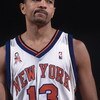 1 Dec 2001:  This is a close up of point guard Mark Jackson #13 of the New York Knicks. The picture was taken during the NBA game against the Detroit Pistons at Madison Square Garden in New York City, New York. The Pistons defeated the Knicks 100-97.  NOT