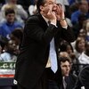 MEMPHIS, TN - MARCH 14: John Calipari, head coach of the Memphis Tigers calls out to his team against the Tulsa Golden Hurricane during the Championship of the Conference USA Basketball Tournament at FedExForum on March 14, 2009 in Memphis, Tennessee. Mem