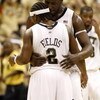 PITTSBURGH - MARCH 07: DeJuan Blair #45 of the Pittsburgh Panthers congratulates Levance Fields #2 after a basket against the Connecticut Huskies on March 7, 2009 at the Petersen Events Center in Pittsburgh, Pennsylvania. Pittsburgh won the game 70-60. (P