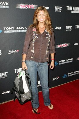 LOS ANGELES, CA - OCTOBER 07:  Model Kathy Ireland arrives for Tony Hawk's Proving Ground Stand Up For Skateparks event at a private residence on October 7, 2007 in Los Angeles, California.  (Photo by Noel Vasquez/Getty Images)  