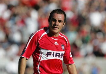 BRIDGEVIEW, IL - OCTOBER 21:  Cuauhtemoc Blanco #10 of the Chicago Fire looks on during their MLS match against the Los Angeles Galaxy on October 21, 2007 at Toyota Park in Bridgeview, Illinois.  The Fire defeated the Galaxy 1-0. (Photo by Jonathan Daniel