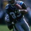 15 Dec 1996:  Receiver Mark Carrier of the Carolina Panthers carries the football after catching a pass during the Panthers 24-14 loss to the Jacksonville Jaguars at Jacksonville Stadium in Jacksonville, Florida. Mandatory Credit: Scott Halleran  /Allspor