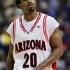 ANAHEIM, CA - DECEMBER 5:  Salim Stoudamire #20 of the Arizona Wildcats looks on against the Mississippi State Bulldogs on December 5, 2004 at The Arrowhead Pond in Anaheim, California.  The Wildcats defeated the Bulldogs 68-64.  (Photo by Lisa Blumenfeld