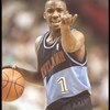 10 Apr 1996:  Guard Terrell Brandon of the Cleveland Cavaliers directs traffic during a game against the Orlando Magic at the Orlando Arena in Orlando, Florida.  The Magic won the game 116-104. Mandatory Credit: Allsport  /Allsport