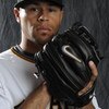BRADENTON, FL - FEBRUARY 22: Ian Snell #45 of the Pittsburgh Pirates poses during photo day at the Pirates spring training complex on February 22, 2009 in Bradenton, Florida. (Photo by Rob Tringali/Getty Images)