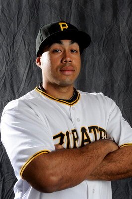 BRADENTON, FLORIDA - FEBRUARY 22: Pedro Alvarez #53 of the Pittsburgh Pirates poses during photo day at the Pirates spring training complex on February 22, 2008 in Bradenton, Florida. (Photo by Rob Tringali/Getty Images)