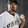 BRADENTON, FL - FEBRUARY 22: John Grabow #34 of the Pittsburgh Pirates poses during photo day at the Pirates spring training complex on February 22, 2009 in Bradenton, Florida. (Photo by Rob Tringali/Getty Images)