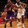 SACRAMENTO, CA - DECEMBER 09: Kobe Bryant #24 of the Los Angeles Lakers drives past John Salmons #15 of the Sacramento Kings during an NBA game on December 9, 2008 at ARCO Arena in Sacramento, California. NOTE TO USER: User expressly acknowledges and agre