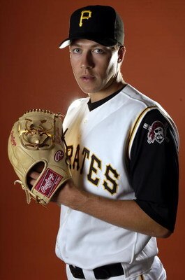 BRADENTON, FL - FEBRUARY 24:  Pitcher Bryan Bullington of the Pittsburgh Pirates enters a photo booth to take pictures during spring training media day on February 24, 2008 at Pirate City in Bradenton, Florida.  (Photo by Marc Serota/Getty Images)
