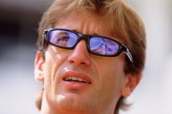 29 Jul 2001:  Jordan-Honda driver Jarno Trulli of Italy before the start of the Formula One German Grand Prix held at Hockenheim, Germany. Mandatory Credit: Clive Mason/Allsport