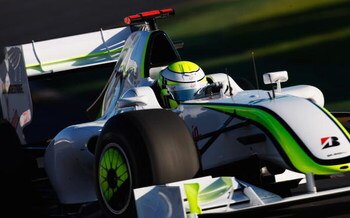 MELBOURNE, AUSTRALIA - MARCH 29:  Jenson Button of Great Britain and Brawn GP drives during the Australian Formula One Grand Prix at the Albert Park Circuit on March 29, 2009 in Melbourne, Australia.  (Photo by Mark Thompson/Getty Images)