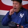 5 Apr 1998:  Pitcher Hideki Irabu of the New York Yankees in action during a game against the Oakland Athletics at the Oakland Coliseum in Oakland, California. The Yankees defeated the Athletics 9-7. Mandatory Credit: Jeff Carlick  /Allsport