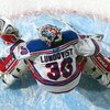 UNIONDALE, NY - MARCH 05:  Henrik Lundqvist #30 of the New York Rangers warms up before playing against the New York Islanders on March 5, 2009 at Nassau Coliseum in Uniondale, New York.  (Photo by Jim McIsaac/Getty Images)