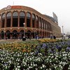 NEW YORK - APRIL 03:  General view of Citi Field before an exhibition game between the New York Mets and  the Boston Red Sox on April 3, 2009 at Citi Field in the Flushing neighborhood of the Queens borough of New York City. The game marks the first time 