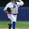 FLUSHING, NY - SEPTEMBER 28:  Oliver Perez #46 of the New York Mets pitches against the Florida Marlins during the last regular season baseball game ever played in Shea Stadium on September 28, 2008 in the Flushing neighborhood of the Queens borough of Ne