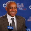 LONG ISLAND CITY, NY - DECEMBER 17:  New York Mets General Manager Omar Minaya speaks to the media during a press conference to introduce Francisco Rodriquez on December 17, 2008 at the Citigroup Building in New York City.  (Photo by Mike Stobe/Getty Imag