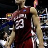 MEMPHIS, TN - MARCH 29:  Blake Griffin #23 of the Oklahoma Sooners walks off the court after losing to the North Carolina Tar Heels during the NCAA Men's Basketball Tournament South Regional Final at the FedExForum on March 29, 2009 in Memphis, Tennessee.