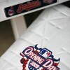 CLEVELAND - APRIL 10:  Bases wait in the dugout  prior to the start of the Cleveland Indians and Toronto Blue Jays game April 10, 2009 at Progressive Field in Cleveland, Ohio.  (Photo by Matt Sullivan/Getty Images)