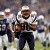 INDIANAPOLIS - JANUARY 21:  Troy Brown #80 of the New England Patriots runs the ball against the Indianapolis Colts during the AFC Championship Game on January 21, 2007 at the RCA Dome in Indianapolis, Indiana.  (Photo by Doug Pensinger/Getty Images)