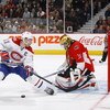 OTTAWA - NOVEMBER 20:  Saku Koivu #11 of the Montreal Canadiens is stopped in his shootout attempt by Alex Auld #31 of the Ottawa Senators during the game on November 20, 2008 at the Scotiabank Place in Ottawa, Canada.  (Photo by Phillip MacCallum/Getty I