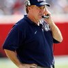 FOXBORO, MA - SEPTEMBER 21: Coach Bill Belichick of the New England Patriots watches the action against the Miami Dolphins at Gillette Stadium on September 21, 2008 in Foxboro, Massachusetts. (Photo by Jim Rogash/Getty Images)