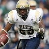 EAST HARTFORD, CT - DECEMBER 06:  LeSean McCoy #25 of the Pittsburgh Panthers carries the ball in the second half against the Connecticut Huskies on December 6, 2008 at Rentschler Field in East Hartford, Connecticut. The Panthers defeated the Huskies 34-1