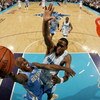 NEW ORLEANS - APRIL 27:  Chauncey Billups #7 of the Denver Nuggets makes a shot over Rasual Butler #45 of the New Orleans Hornets in Game Four of the Western Conference Quarterfinals during the 2009 NBA Playoffs at New Orleans Arena on April 27, 2009 in N
