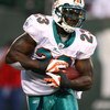 EAST RUTHERFORD, NJ - DECEMBER 28:   Ronnie Brown #23 of the Miami Dolphins in action against the New York Jets during their game on December 28, 2008 at Giants Stadium in East Rutherford, New Jersey.  (Photo by Al Bello/Getty Images)