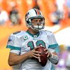 MIAMI, FL - JANUARY 4:  Quarterback Chad Pennington #10 of the Miami Dolphins warms up before play against the Baltimore Ravens in an NFL Wildcard Playoff Game at Dolphins Stadium on January 4, 2009 in Miami, Florida.  (Photo by Al Messerschmidt/Getty Ima