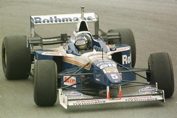 15 Jun 1996:  Damon Hill of Great Britain takes pole position for the Molsen Grand Prix of Canada, round seven of the FIA Formula One World Championship at the Circuit Gilles Villeneuve, Montreal, Canada. Mandatory Credit: David Taylor/ALLSPORT