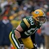 GREEN BAY, WI - NOVEMBER 16:  Linebacker A.J. Hawk #50 of the Green Bay Packers lead his team in defense with six tackles and one assist against the Chicago Bears during NFL action at Lambeau Field on November 16, 2008 in Green Bay, Wisconsin. The Packers