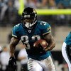 JACKSONVILLE, FL - DECEMBER 18:  Maurice Jones-Drew #32 of the Jacksonville Jaguars runs for yardage during the game against the Indianapolis Colts at Jacksonville Municipal Stadium on December 18, 2008 in Jacksonville, Florida.  (Photo by Sam Greenwood/G