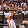 ST. PETERSBURG, FL - JUNE 21: Designated hitter Carlos Lee #45 of the Houston Astros follows through on a home-run swing in the fourth inning against the Tampa Bay Rays June 21, 2008 at Tropicana Field in St. Petersburg, Florida.  (Photo by Al Messerschmi
