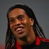 DUBAI, UNITED ARAB EMIRATES - JANUARY 03:  Ronaldinho of AC Milan looks on during a training session during the AC Milan Winter Training Camp at the Al Nasr Sports Club on January 3, 2009 in Dubai, United Arab Emirates.  (Photo by Ryan Pierse/Getty Images