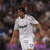 MADRID, SPAIN - OCTOBER 05:  Ruud Van Nistelrooy of Real Madrid in action during the La Liga match between Real Madrid and Espanol at the Santiago Bernabeu stadium on October 5, 2008 in Madrid, Spain.  (Photo by Denis Doyle/Getty Images)