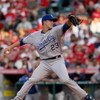 ANAHEIM, CA - MAY 9:  Pitcher Zack Greinke #23 of the Kansas City Royals throws a pitch against the Los Angeles Angels of Anaheim on May 9, 2009 at Angel Stadium in Anaheim, California.   (Photo by Stephen Dunn/Getty Images)