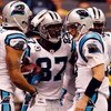 NEW ORLEANS - DECEMBER 28: Mushin Muhammad #87 of the Carolina Panthers celebrates after scoring a touchdown against the New Orleans Saints on December 28, 2008 at the Superdome in New Orleans, Louisiana.  (Photo by Chris Graythen/Getty Images)