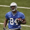 ALLEN PARK, MI - MAY 01:  Brandon Pettigrew #84 of the Detroit Lions runs after catching a pass during rookie orientation camp at the Detroit Lions Headquarters and Training Facility on May 1, 2009 in Allen Park, Michigan.  (Photo by Gregory Shamus/Getty 