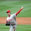 WASHINGTON - APRIL 13:  Jamie Moyer #50 of the Philadelphia Phillies pitches against the Washington Nationals at Nationals Park on April 13, 2009 in Washington, DC.  (Photo by Greg Fiume/Getty Images)