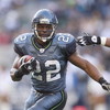 SEATTLE - NOVEMBER 23:  Julius Jones #22 the Seattle Seahawks carries the ball during the game against the Washington Redskins on November 23, 2008 at Qwest Field in Seattle, Washington. (Photo by Otto Greule Jr/Getty Images)